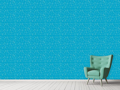 patterned-wallpaper-blue-drops