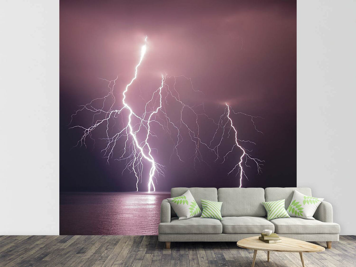 photo-wallpaper-thunderbolt-over-the-sea