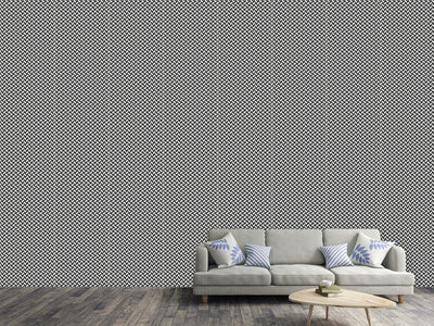 patterned-wallpaper-metal-weave