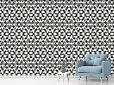 patterned-wallpaper-circles-become-stars