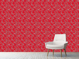 patterned-wallpaper-paisley-in-red