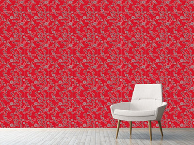 patterned-wallpaper-paisley-in-red