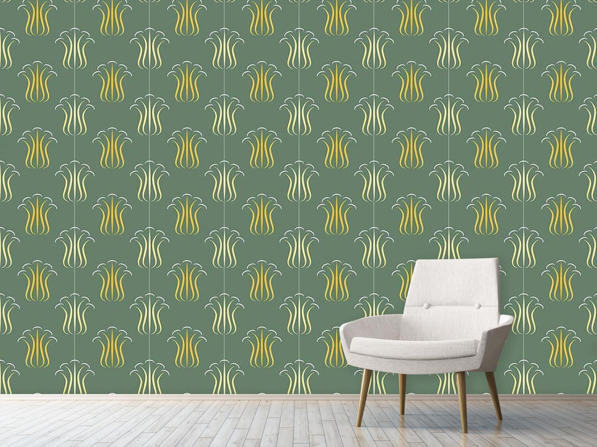 patterned-wallpaper-classic-mushrooms