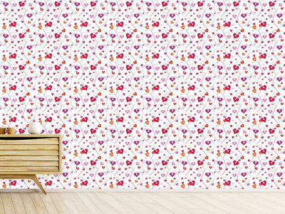 patterned-wallpaper-heart-crest