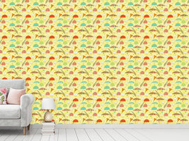 patterned-wallpaper-umbrella-weather