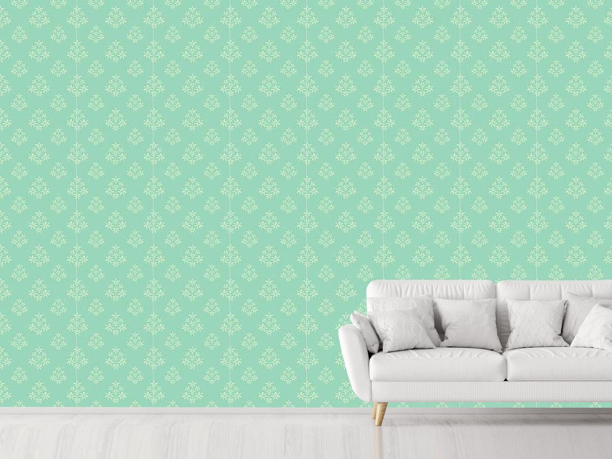 patterned-wallpaper-delicate-star-bouquet