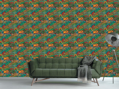 patterned-wallpaper-summer-dragon-fantasies