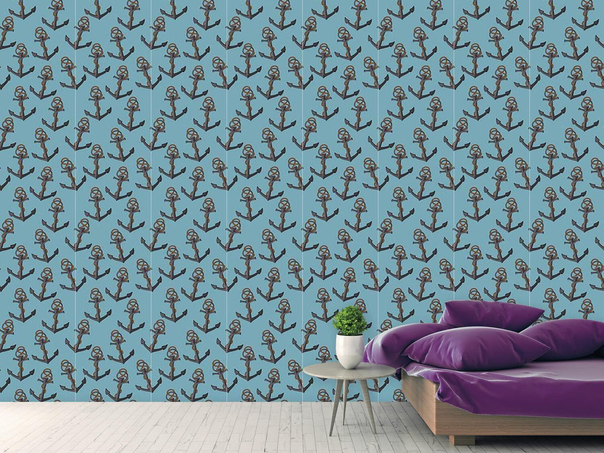 patterned-wallpaper-we-lying-at-anchor