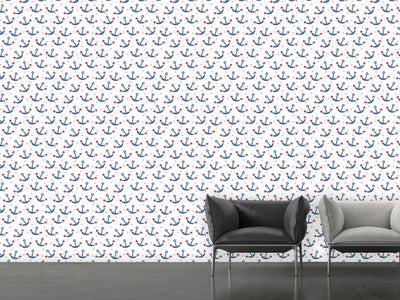 patterned-wallpaper-love-is-an-anchor