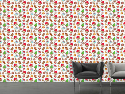 patterned-wallpaper-cookie-jar