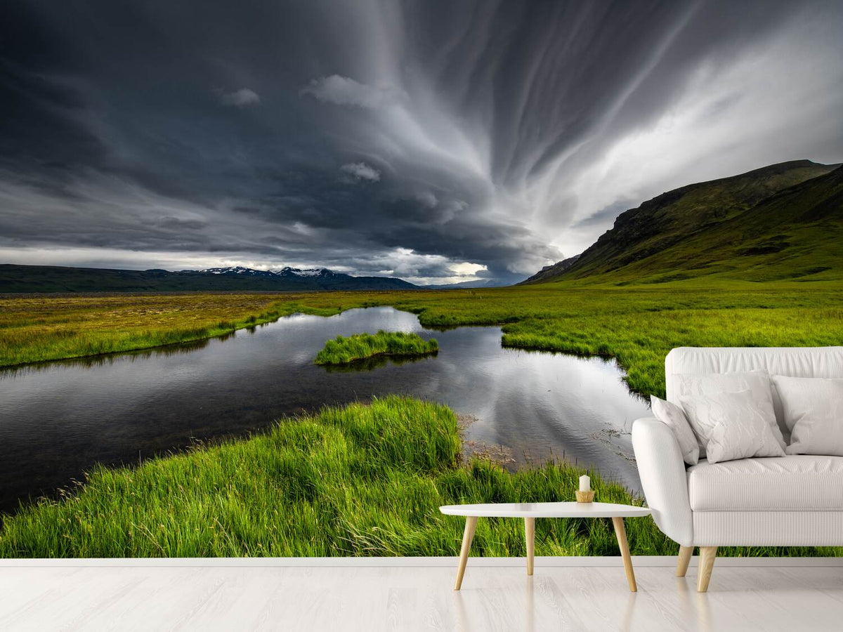 photo-wallpaper-stormy-iceland-lake-x