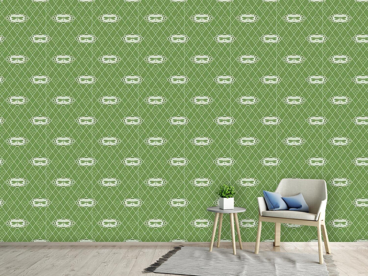 patterned-wallpaper-dragonflies-verde