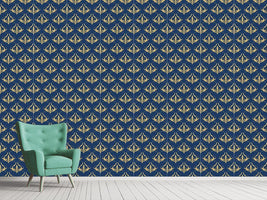 patterned-wallpaper-lily-blue