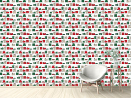 patterned-wallpaper-wishing-punch-christmas