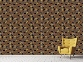 patterned-wallpaper-harmony-of-leaves