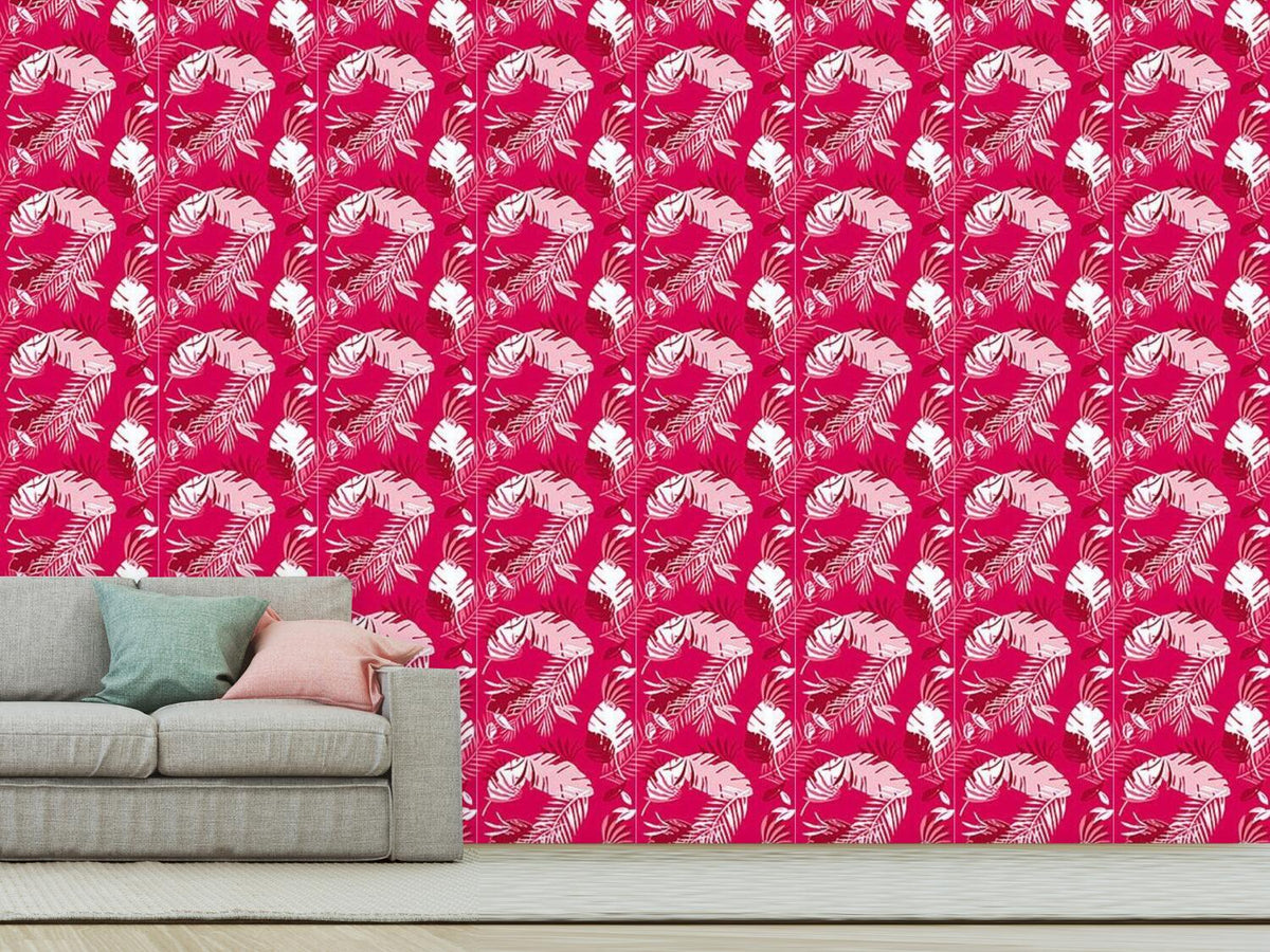 patterned-wallpaper-honolulu-pink