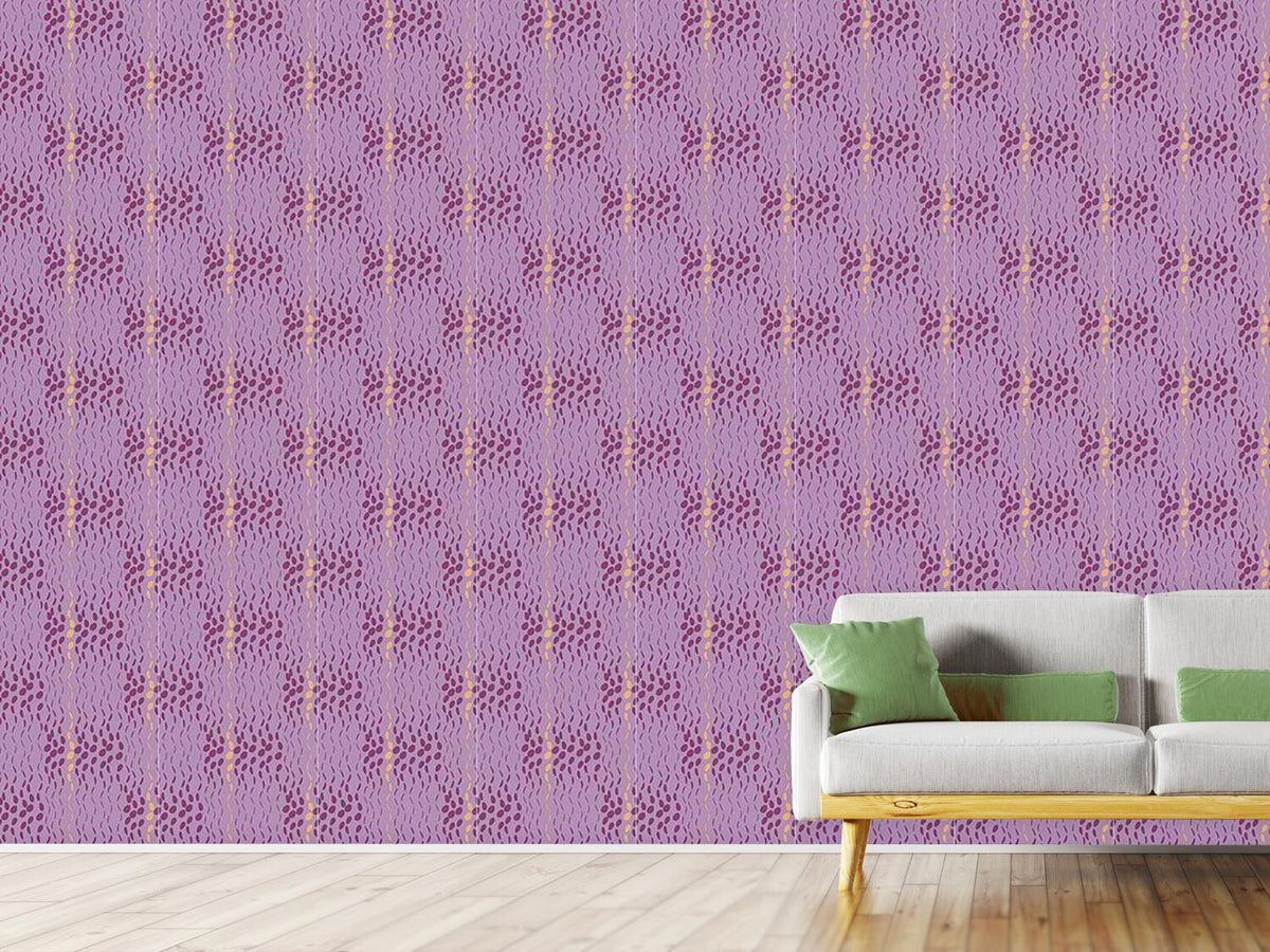 patterned-wallpaper-raindrops-purple