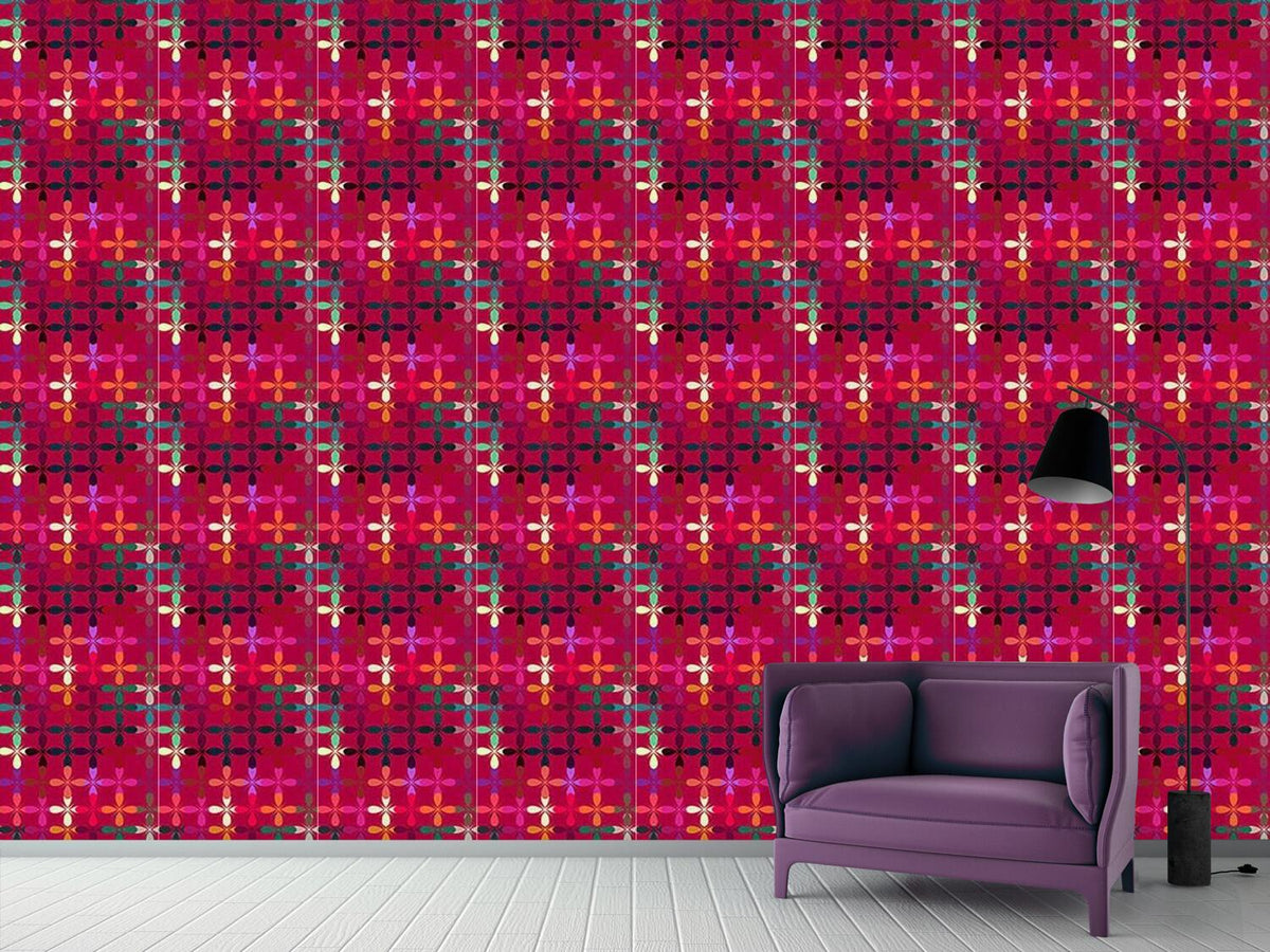 patterned-wallpaper-abstract-flowerbed