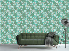 patterned-wallpaper-oriental-blossoms