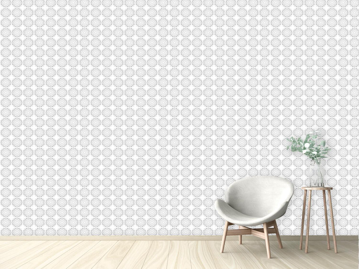 patterned-wallpaper-connected-circles