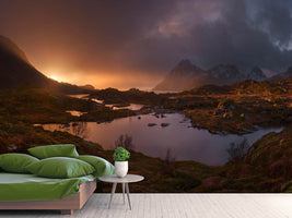 photo-wallpaper-sunrise-over-lofoten