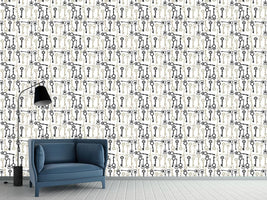 patterned-wallpaper-key-to-my-heart