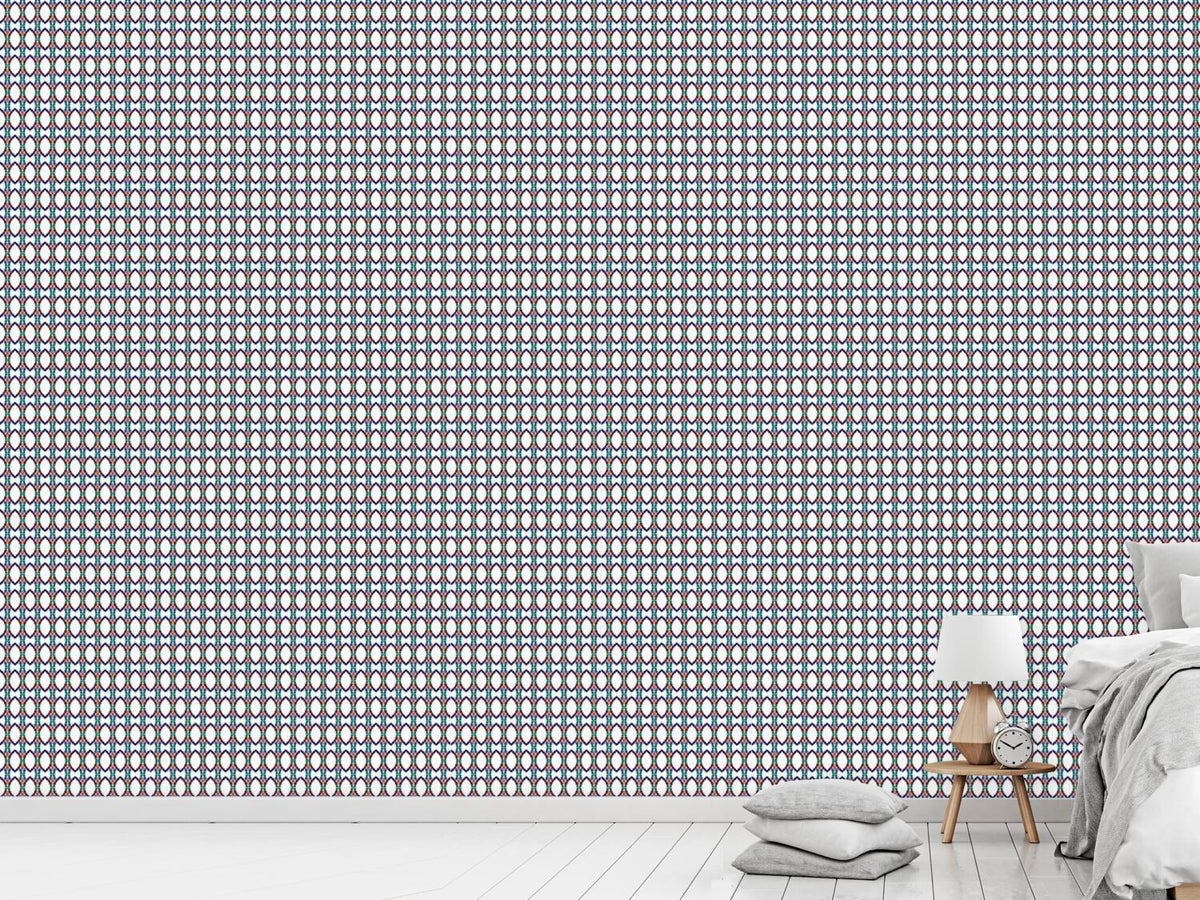 patterned-wallpaper-mosaic-chain