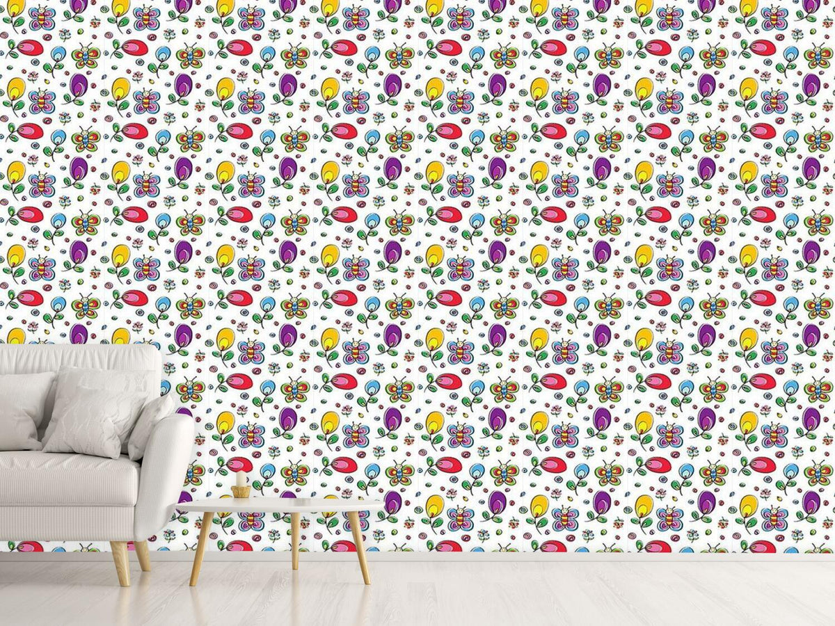 patterned-wallpaper-butterflies-in-floral-bliss