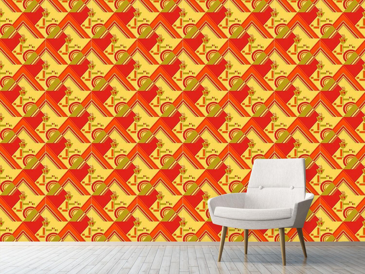 patterned-wallpaper-deco-triangles