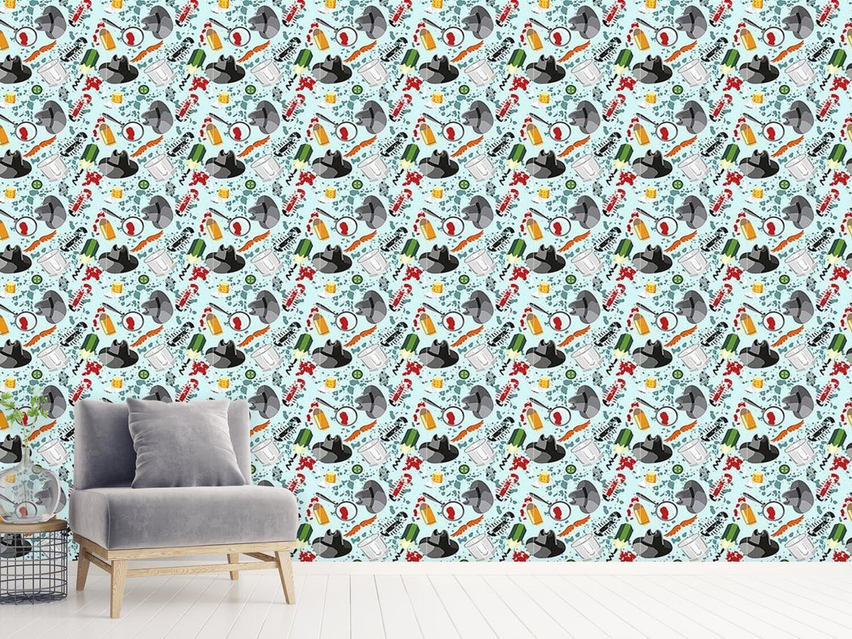 patterned-wallpaper-detective-stories