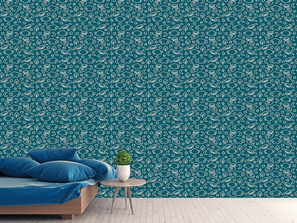 patterned-wallpaper-night-owls