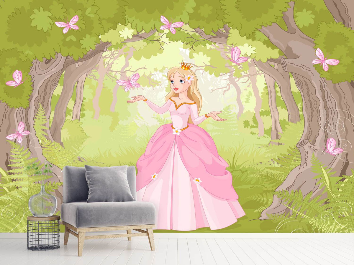 photo-wallpaper-princess-in-the-wood