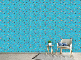 patterned-wallpaper-ethno-branches-blue