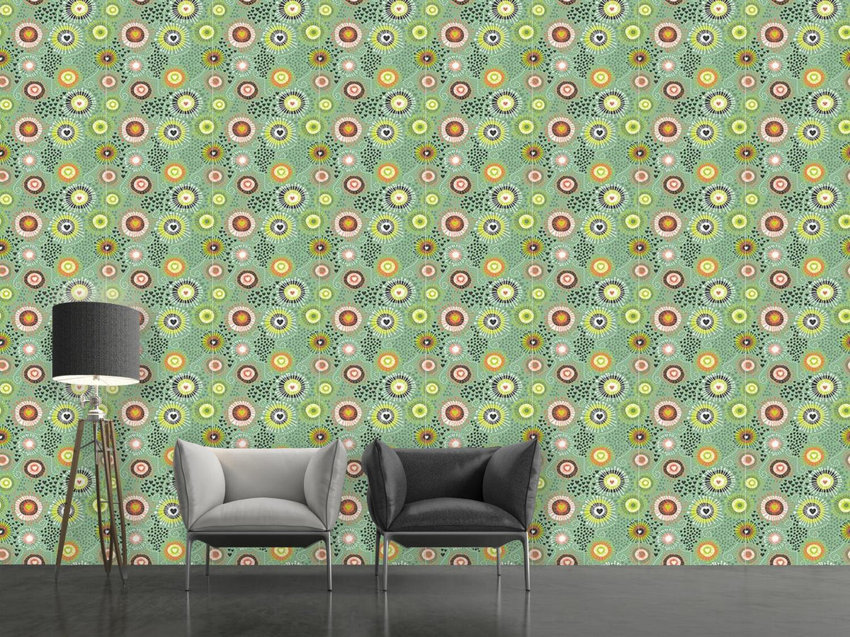 patterned-wallpaper-heart-beats-in-spring