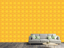 patterned-wallpaper-simple-honeycomb