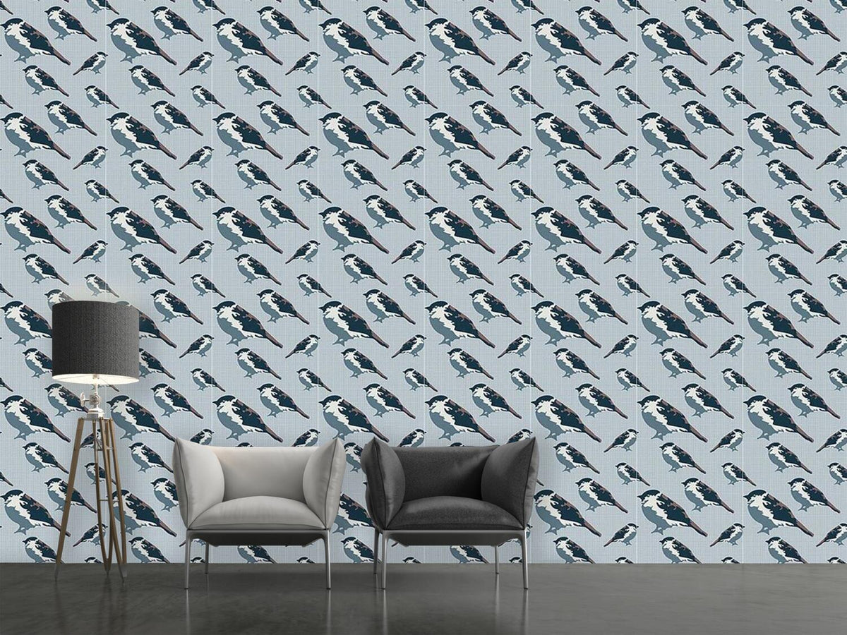 patterned-wallpaper-sparrows