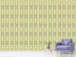 patterned-wallpaper-mystic-flora-green