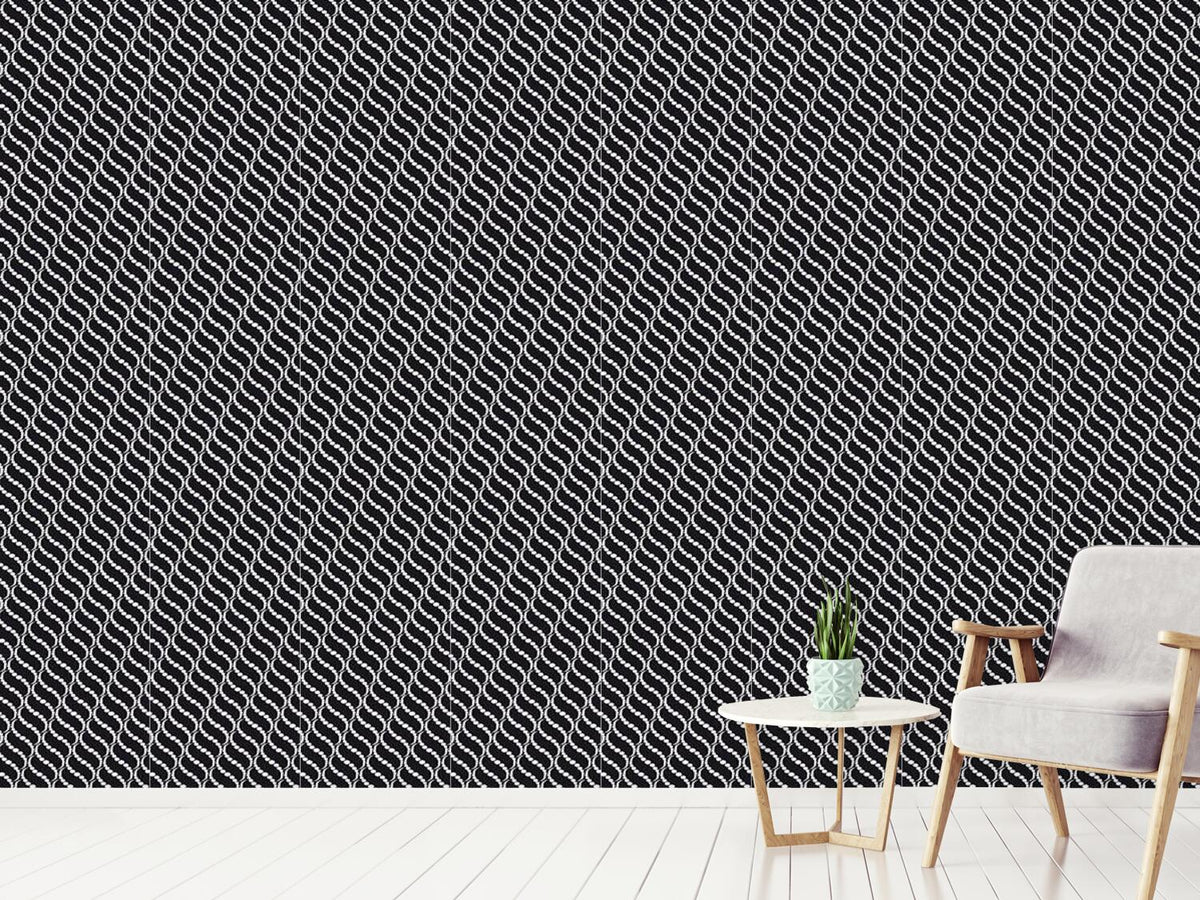 patterned-wallpaper-wavy-dots-black