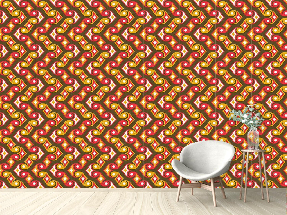 patterned-wallpaper-orange-arrows