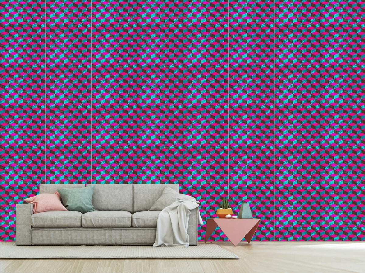 patterned-wallpaper-cube-camouflage