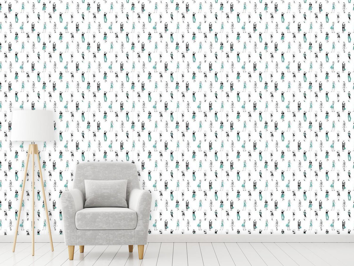 patterned-wallpaper-posing