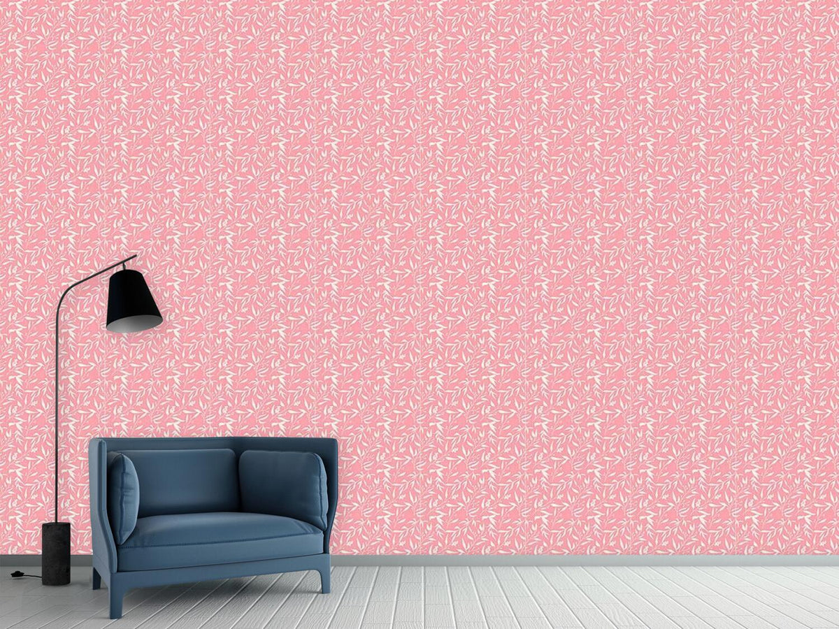 patterned-wallpaper-berry-twigs