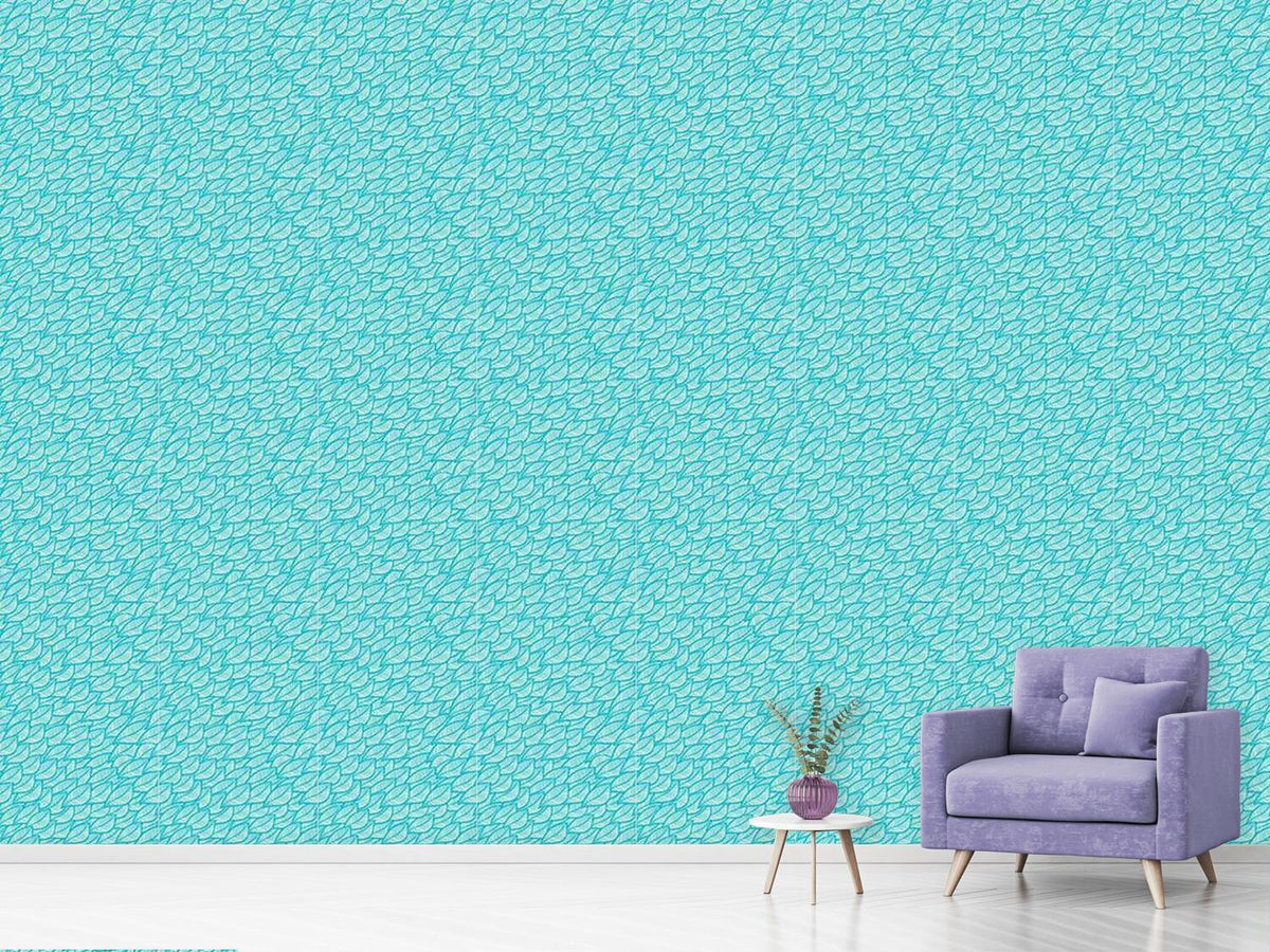 patterned-wallpaper-foliage-waves