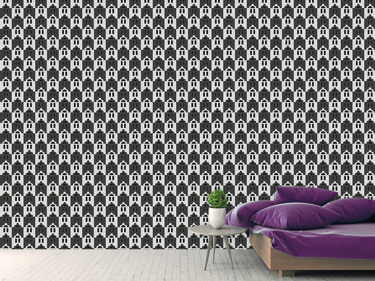 patterned-wallpaper-uniform-houses