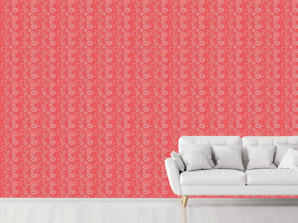 patterned-wallpaper-romance-with-hearts