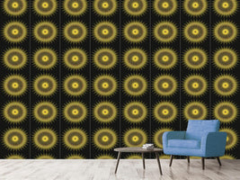 patterned-wallpaper-golden-chariot