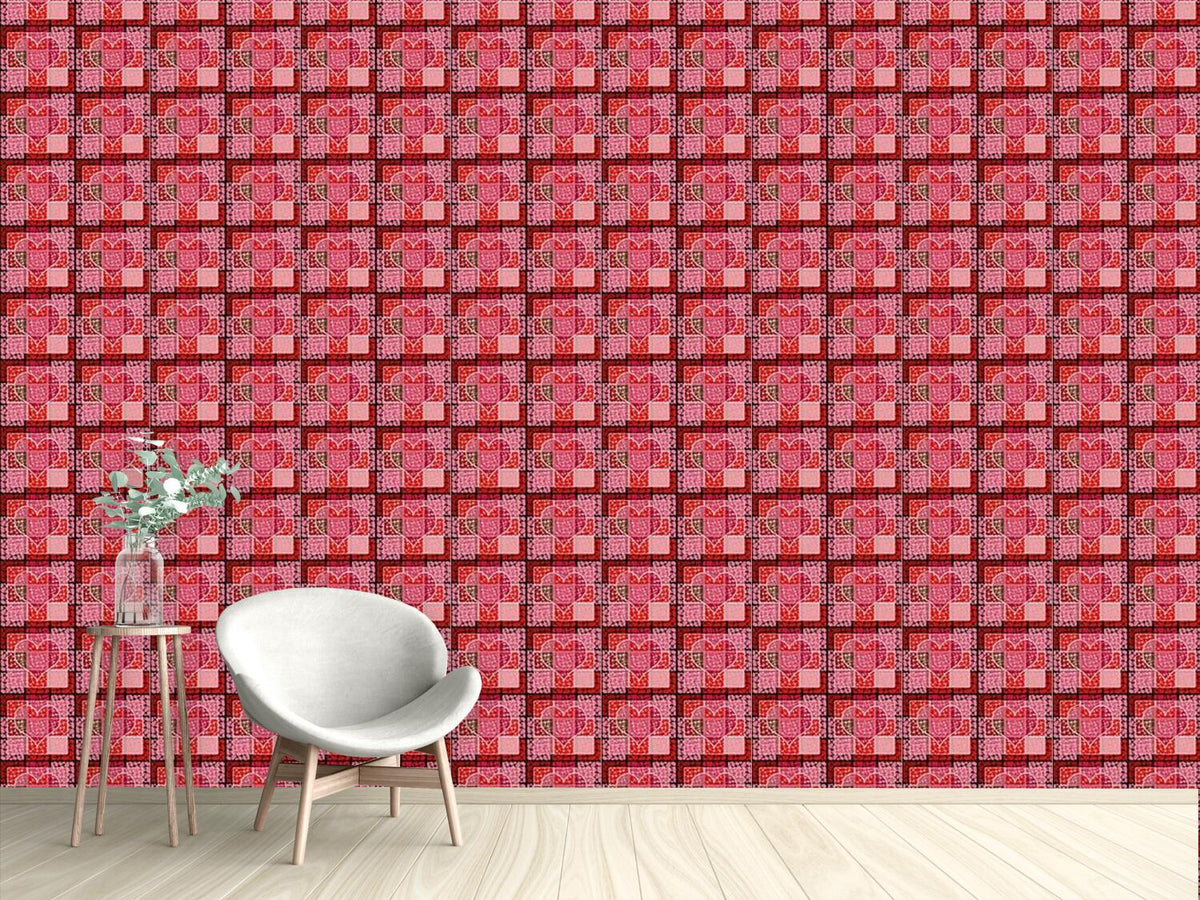 patterned-wallpaper-heart-to-the-square