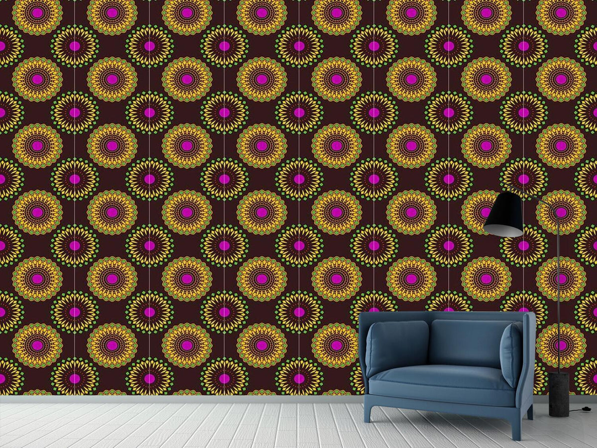 patterned-wallpaper-hypnotic-flowers