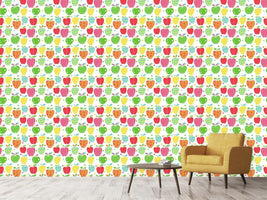 patterned-wallpaper-apple-art