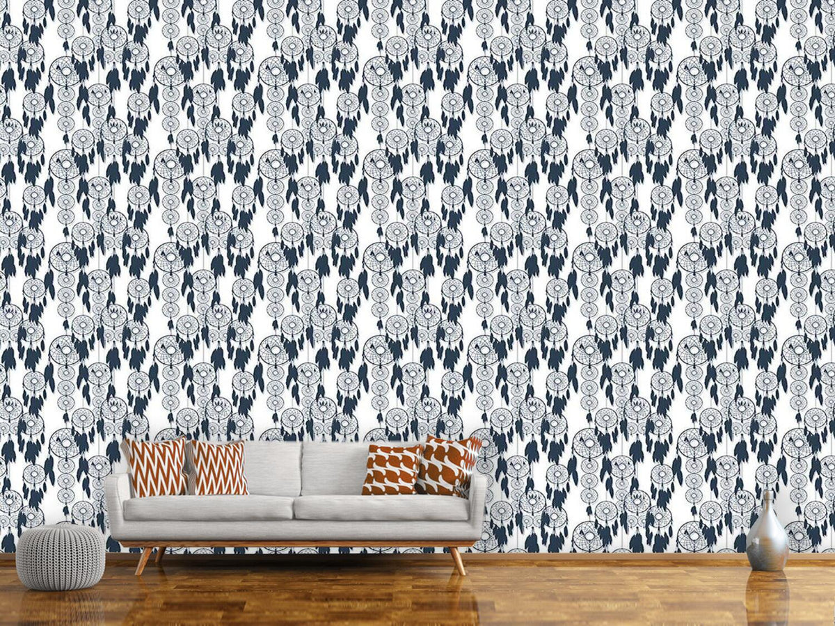 patterned-wallpaper-dreamcatcher